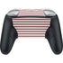 Pink and Black Stripes Nintendo Switch 2 (2025) Pro Controller Skin