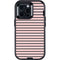 Pink and Black Stripes Otterbox Defender iPhone Skin
