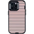 Pink and Black Stripes Otterbox Defender iPhone Skin