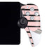 Pink and Black Stripes PlayStation Portal Remote Player Skin