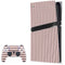 Pink and Black Stripes PS5 Pro Bundle Skin