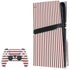 Pink and Black Stripes PS5 Pro Disk Bundle Skin