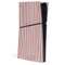 Pink and Black Stripes PS5 Slim Digital Edition Console Skin