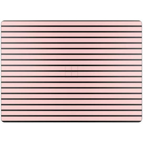 Pink and Black Stripes Surface Laptop 7 13.8in Skin