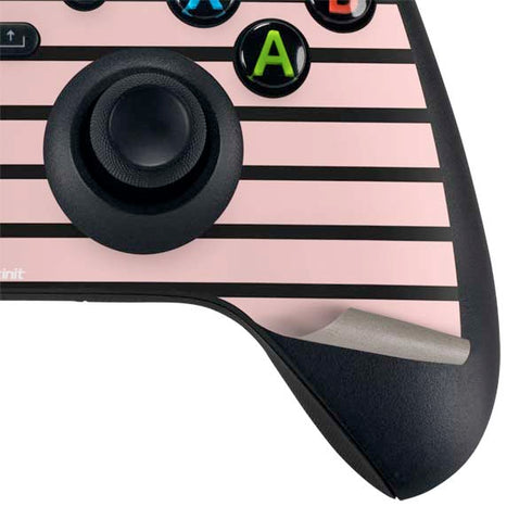 Pink and Black Stripes Xbox Series X Bundle Skin