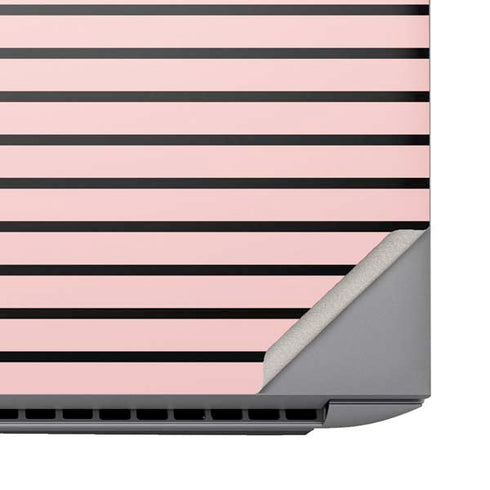 Pink and Black Stripes HP ZBook Fury 16 G10 Skin