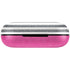 Pink and Grey Stripes Amazon Echo Buds Skin