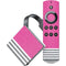 Pink and Grey Stripes Amazon Fire TV Skin