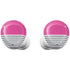 Pink and Grey Stripes Galaxy Buds Plus Skin