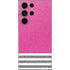 Pink and Grey Stripes Galaxy S24 Ultra Skin