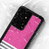 Pink and Grey Stripes Galaxy S24 Ultra Waterproof Case
