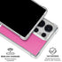 Pink and Grey Stripes Galaxy S26 Ultra Clear Case