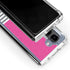 Pink and Grey Stripes Galaxy Z Fold5 5G Clear Case