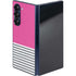 Pink and Grey Stripes Galaxy Z Fold6 Skin