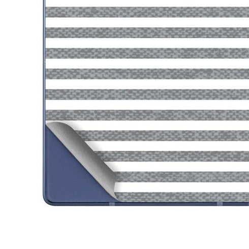 Pink and Grey Stripes Galaxy Z Fold6 Skin