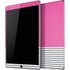 Pink and Grey Stripes iPad Skins