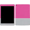 Pink and Grey Stripes Apple iPad Skin