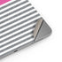 Pink and Grey Stripes Apple iPad Air Skin