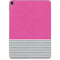 Pink and Grey Stripes Apple iPad Pro Skin