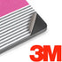 Pink and Grey Stripes Apple MacBook Air Skin