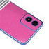 Pink and Grey Stripes Moto G Play 4G (2024) Skin