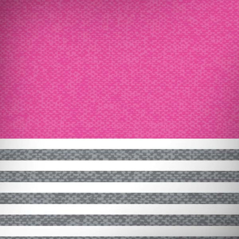 Pink and Grey Stripes Moto G6 Skin