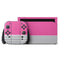 Pink and Grey Stripes Nintendo Switch 2 (2025) with Joy-Con Skin