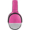 Pink and Grey Stripes Skullcandy Venue Skin