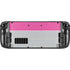Pink and Grey Stripes Steam Deck Handheld Gaming Computer Skin
