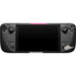 Pink and Grey Stripes Steam Deck Handheld Gaming Computer Skin