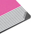 Pink and Grey Stripes Surface Laptop 7 13.8in Skin