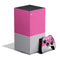 Pink and Grey Stripes XBox Series X Digital Edition Bundle Skin