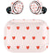 Pink and Red Hearts Amazon Echo Buds Skin