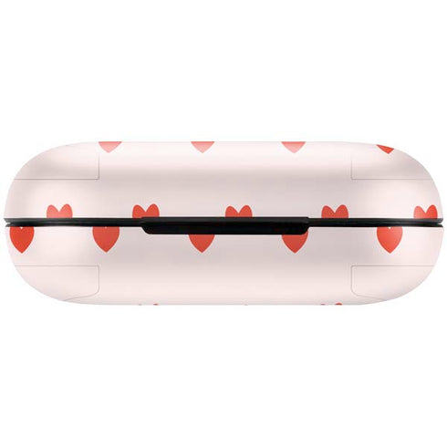 Pink and Red Hearts Amazon Echo Buds Skin