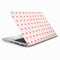 Pink and Red Hearts HP Elitebook Skin
