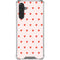 Pink and Red Hearts Galaxy A17 Clear Case
