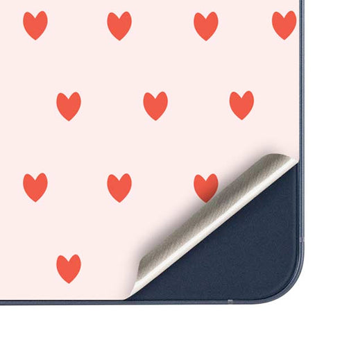 Pink and Red Hearts Galaxy A35 5G Skin