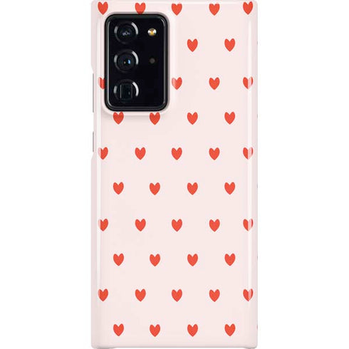 Pink and Red Hearts Galaxy Cases