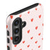 Pink and Red Hearts Galaxy S25 Impact Case