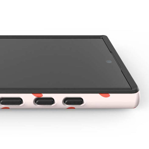 Pink and Red Hearts Galaxy S25 Ultra Impact Case