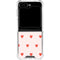 Pink and Red Hearts Galaxy Z Flip6 Clear Case