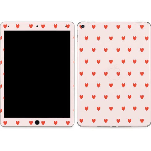 Pink and Red Hearts iPad Skins