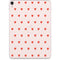Pink and Red Hearts Apple iPad Pro Skin