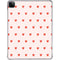 Pink and Red Hearts iPad Pro 11in (2024) Clear Case
