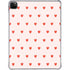 Pink and Red Hearts iPad Pro 11in (2024) Clear Case
