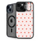 Pink and Red Hearts iPhone 15 Kickstand Case