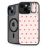 Pink and Red Hearts iPhone 15 Kickstand Case