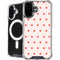 Pink and Red Hearts iPhone 16 MagSafe Case