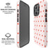Pink and Red Hearts iPhone 16 Pro Magsafe Impact Case