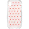 Pink and Red Hearts iPhone XS Clear Case